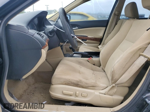 2012 Honda Accord EX with VIN 1HGCP2F77CA188962, listed as a Copart auction lot 63027895 with 159,680 mi miles and Salvage title. Bid and sale history available at DreamBid. Image 7.