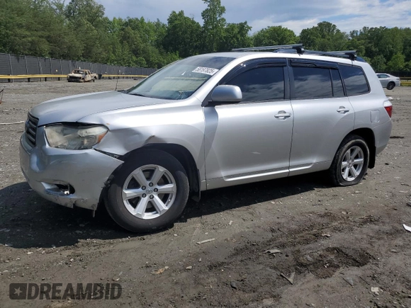 2010 Toyota Highlander with VIN 5TDBK3EH6AS028127, listed as a Copart auction lot 58197825 with 131,659 mi miles and Salvage title. Bid and sale history available at DreamBid. Image 1.