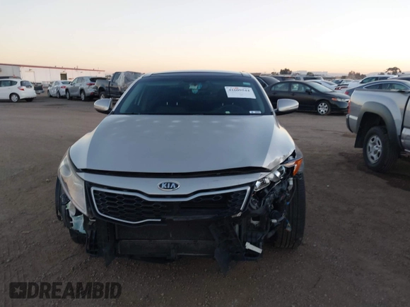 2012 Kia Optima Hybrid with VIN KNAGM4AD0C5016344, listed as a IAAI auction lot 41609544 with 149,986 mi miles. Bid and sale history available at carsss.com. Image 13.