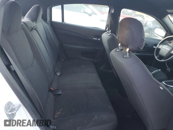 2013 Chrysler 200 LX with VIN 1C3CCBAG3DN743065, listed as a Copart auction lot 88041135 with 209,621 mi miles and Salvage Title. Bid and sale history available at carsss.com. Image 10.