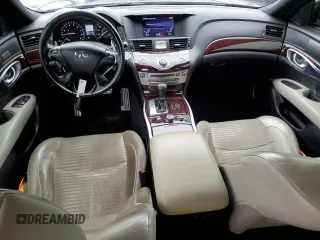 2013 Infiniti M37 with VIN JN1BY1AR7DM602898, listed as a Copart auction lot 79748604 with 247,068 mi miles and Salvage Title. Bid and sale history available at carsss.com. Image 8.