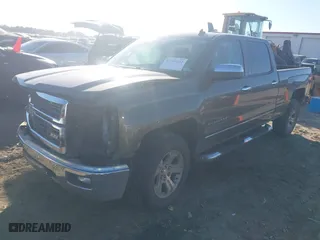2014 Chevrolet Silverado 1500 LTZ with VIN 3GCUKSEC0EG319685, listed as a IAAI auction lot 41345612 with NaN miles. Bid and sale history available at carsss.com. Image 18.