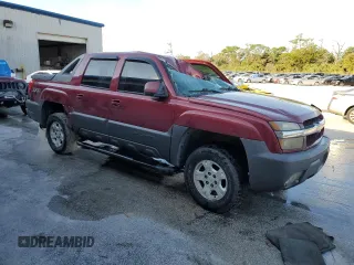 2004 Chevrolet Avalanche Z71 with VIN 3GNEK12T24G203820, listed as a Copart auction lot 76016844 with Not Provided miles and Non Repairable. Bid and sale history available at carsss.com. Image 4.