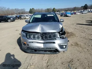 2020 Jeep Compass Latitude w/Sun/Safety Pkg with VIN 3C4NJCBB3LT258927, listed as a Copart auction lot 42951625 with 65,811 mi miles and Salvage Title. Bid and sale history available at carsss.com. Image 12.