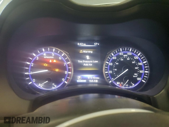 2018 Infiniti Q60 Luxe with VIN JN1EV7EL8JM391124, listed as a Copart auction lot 80746224 with 97,310 mi miles and Salvage Title. Bid and sale history available at carsss.com. Image 10.