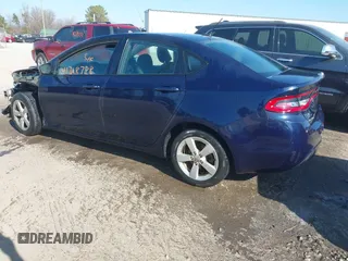 2015 Dodge Dart SXT with VIN 1C3CDFBB1FD128465, listed as a IAAI auction lot 41768728 with 191,041 mi miles. Bid and sale history available at carsss.com. Image 3.