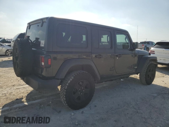 2018 Jeep Wrangler Unlimited Sport S with VIN 1C4HJXDN3JW222769, listed as a Copart auction lot 44489685 with 51,864 mi miles and Clean title. Bid and sale history available at DreamBid. Image 3.