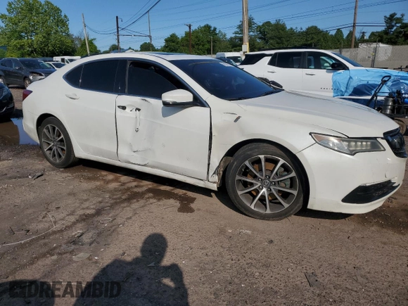 2017 Acura TLX V6 w/Technology Pkg with VIN 19UUB3F5XHA002765, listed as a Copart auction lot 59081245 with 132,618 mi miles and Salvage title. Bid and sale history available at DreamBid. Image 4.