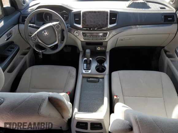 2016 Honda Pilot EX with VIN 5FNYF5H39GB025519, listed as a Copart auction lot 83624124 with 84,428 mi miles and Salvage Title. Bid and sale history available at carsss.com. Image 8.