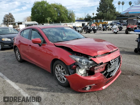 2015 Mazda 3 i Touring with VIN 3MZBM1L75FM146585, listed as a Copart auction lot 46838765 with 111,048 mi miles and Salvage Title. Bid and sale history available at carsss.com. Image 4.