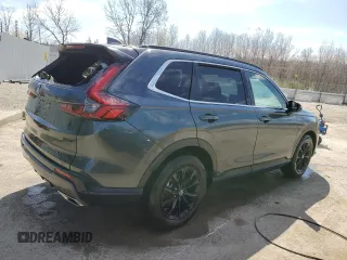 2024 Honda CR-V Sport with VIN 7FARS5H55RE033044, listed as a Copart auction lot 50535615 with 13,221 mi miles and Salvage Title. Bid and sale history available at DreamBid. Image 3.