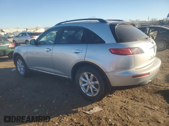 2006 Infiniti FX with VIN JNRAS08W86X202415, listed as a Copart auction lot 83465124 with 245,238 mi miles and Clean title. Bid and sale history available at DreamBid. Image 2.