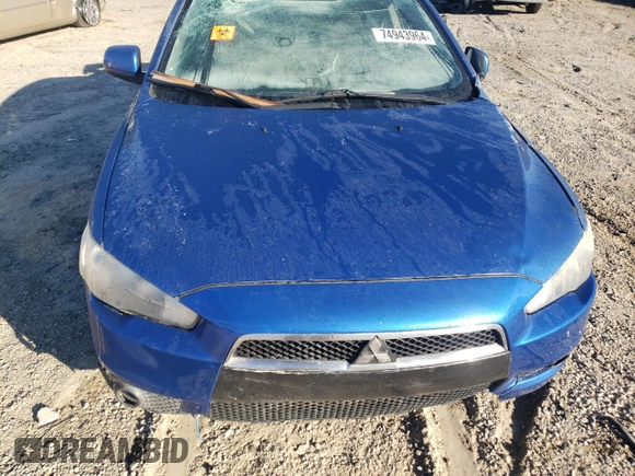 2009 Mitsubishi Lancer ES with VIN JA3AU26UX9U022011, listed as a Copart auction lot 74943964 with 129,312 mi miles and Salvage Title. Bid and sale history available at DreamBid. Image 12.