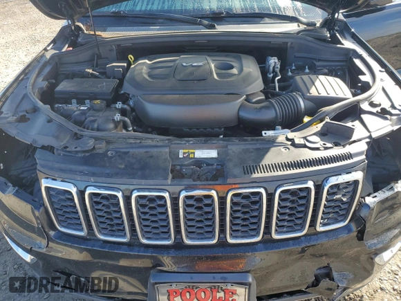 2017 Jeep Grand Cherokee Limited with VIN 1C4RJEBG6HC887805, listed as a Copart auction lot 86805114 with 198,670 mi miles and Salvage Title. Bid and sale history available at carsss.com. Image 12.