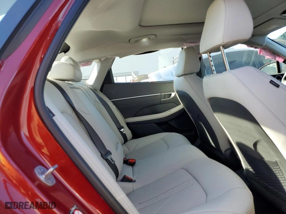 2023 Hyundai Sonata Hybrid Limited with VIN KMHL54JJ9PA064406, listed as a Copart auction lot 88314575 with 3,472 mi miles and Salvage Title. Bid and sale history available at carsss.com. Image 10.