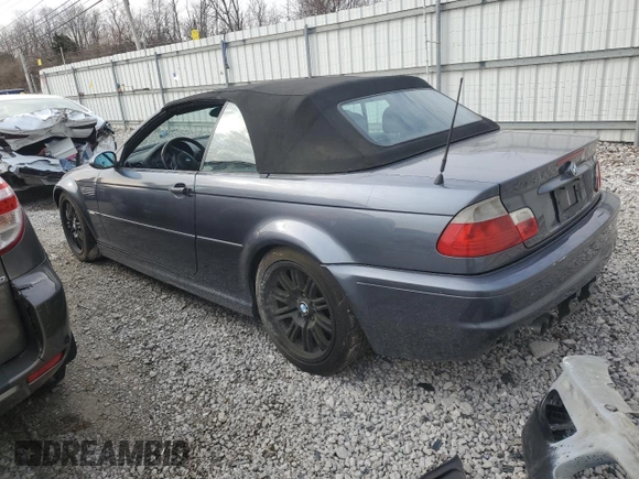 2002 BMW 3 Series M3 with VIN WBSBR93432EX23728, listed as a Copart auction lot 47310965 with 0 mi miles and Clean Title. Bid and sale history available at carsss.com. Image 2.