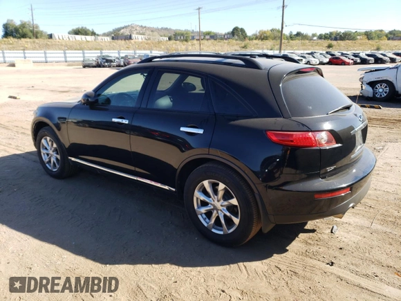 2008 Infiniti FX35 with VIN JNRAS08W68X209947, listed as a Copart auction lot 75387874 with 85,869 mi miles and Salvage Title. Bid and sale history available at carsss.com. Image 2.