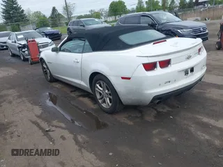 2013 Chevrolet Camaro LT with VIN 2G1FB3D33D9110233, listed as a IAAI auction lot 42219580 with 157,418 mi miles and . Bid and sale history available at DreamBid. Image 3.