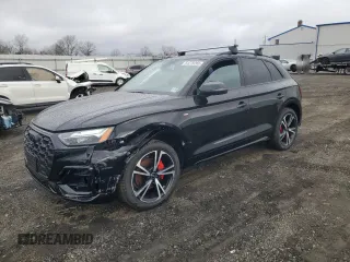 2025 Audi Q5 S line Premium Plus z VIN WA1EAAFYXS2035913, wystawiony jako Copart lot #51275265 z przebiegiem 236 mil mil oraz Szkoda całkowita • Salvage title. Historia ofert i sprzedaży dostępna na DreamBid. Obrazek 1.