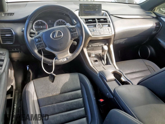 2017 Lexus NX 200t with VIN JTJYARBZ5H2078545, listed as a Copart auction lot 61661435 with 65,404 mi miles and Salvage title. Bid and sale history available at DreamBid. Image 8.