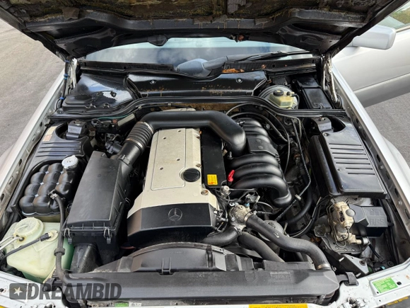 1994 Mercedes-Benz SL with VIN WDBFA63E0RF094472, listed as a Copart auction lot 58923925 with 55,706 mi miles and Clean title. Bid and sale history available at DreamBid. Image 7.