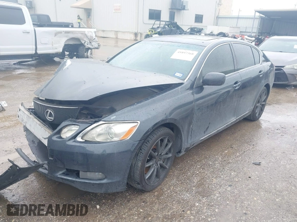 2006 Lexus GS 430 with VIN JTHBN96S765011532, listed as a IAAI auction lot 41897368 with 254,746 mi miles and . Bid and sale history available at DreamBid. Image 2.