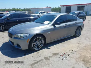 2013 BMW 5 Series 550i xDrive with VIN WBAFU9C54DDY72137, listed as a IAAI auction lot 41794124 with 58,647 mi miles and . Bid and sale history available at carsss.com. Image 17.