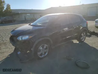 2016 Honda HR-V LX with VIN 3CZRU6H32GM749090, listed as a Copart auction lot 41797465 with 96,286 mi miles and Salvage Title. Bid and sale history available at carsss.com. Image 1.