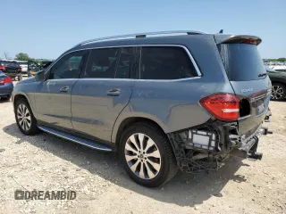 2018 Mercedes-Benz GLS 450 with VIN 4JGDF6EE0JB011217, listed as a Copart auction lot 55772345 with 91,542 mi miles and Salvage title. Bid and sale history available at DreamBid. Image 2.