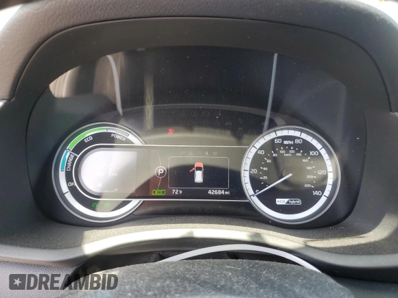 2019 Kia Niro LX with VIN KNDCB3LC8K5346740, listed as a Copart auction lot 53061914 with 42,684 mi miles and Salvage Title. Bid and sale history available at carsss.com. Image 9.