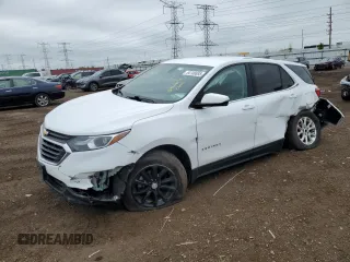 2018 Chevrolet Equinox LT z VIN 2GNAXSEV6J6279924, wystawiony jako Copart lot #54708895 z przebiegiem 160 652 mil mil oraz Szkody całkowita. Historia ofert i sprzedaży dostępna na DreamBid. Obrazek 1.