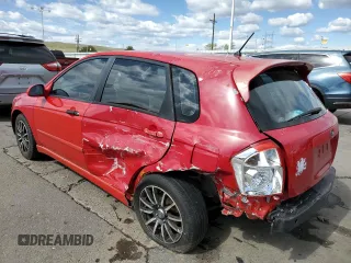 2005 Kia Spectra with VIN KNAFE161455072263, listed as a Copart auction lot 50353204 with 179,957 mi miles and Salvage Title. Bid and sale history available at DreamBid. Image 2.