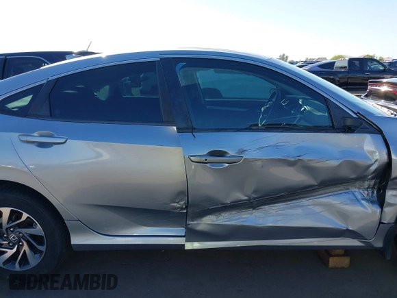2017 Honda Civic Sedan EX with VIN 19XFC2F7XHE067063, listed as a IAAI auction lot 41820713 with 74,592 mi miles. Bid and sale history available at carsss.com. Image 14.