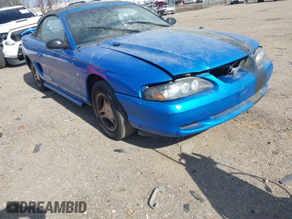 1998 Ford Mustang with VIN 1FAFP4441WF119648, listed as a IAAI auction lot 41588074 with 128,343 mi miles. Bid and sale history available at carsss.com. Image 6.