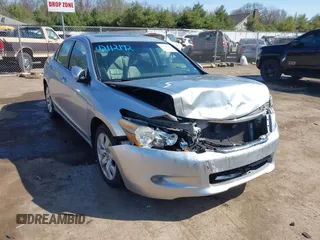 2010 Honda Accord EX-L with VIN 1HGCP3F81AA029740, listed as a IAAI auction lot 42112192 with 140,674 mi miles and . Bid and sale history available at DreamBid. Image 1.