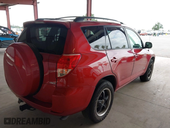 2008 Toyota RAV4 Ltd with VIN JTMBK31V886047140, listed as a IAAI auction lot 42077469 with 191,057 mi miles. Bid and sale history available at carsss.com. Image 4.