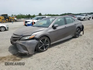 2018 Toyota Camry XSE with VIN 4T1B61HK7JU084049, listed as a Copart auction lot 53717425 with 121,501 mi miles and Salvage title. Bid and sale history available at DreamBid. Image 1.