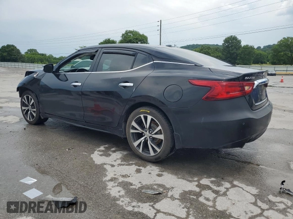 2017 Nissan Maxima SL with VIN 1N4AA6AP9HC431095, listed as a Copart auction lot 60036375 with 244,639 mi miles and Salvage title. Bid and sale history available at DreamBid. Image 2.