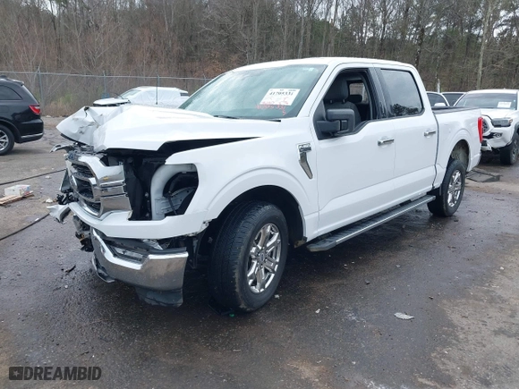 2021 Ford F-150 XL with VIN 1FTEW1CP6MFB24439, listed as a IAAI auction lot 41705331 with 76,463 mi miles. Bid and sale history available at carsss.com. Image 18.