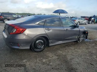 2016 Honda Civic Sedan EX with VIN 19XFC2F75GE042568, listed as a Copart auction lot 51564915 with 166,152 mi miles and Salvage Title. Bid and sale history available at carsss.com. Image 3.