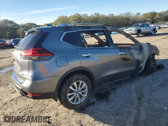 2017 Nissan Rogue S with VIN KNMAT2MV2HP604696, listed as a Copart auction lot 81557684 with 0 mi miles and Salvage Title. Bid and sale history available at carsss.com. Image 3.