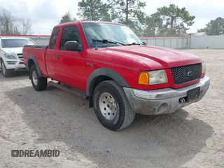 2002 Ford Ranger XL Fleet with VIN 1FTZR45E32TA50496, listed as a IAAI auction lot 41794100 with 168,313 mi miles. Bid and sale history available at carsss.com. Image 1.