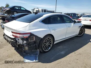 2021 Genesis G80 2.5T with VIN KMTGB4SC5MU046138, listed as a Copart auction lot 47270694 with 36,113 mi miles and . Bid and sale history available at carsss.com. Image 3.