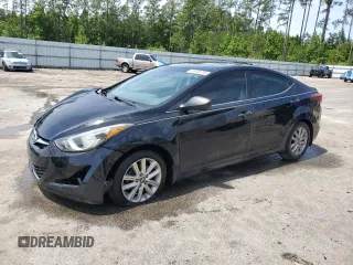 2015 Hyundai Elantra SE z VIN 5NPDH4AE2FH556513, wystawiony jako Copart lot #56348795 z przebiegiem 167 784 mil mil oraz Szkoda całkowita • Salvage title. Historia ofert i sprzedaży dostępna na DreamBid. Obrazek 1.