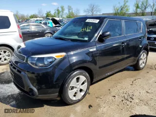 2015 Kia Soul with VIN KNDJN2A20F7183319, listed as a Copart auction lot 50243644 with 97,792 mi miles and Salvage Title. Bid and sale history available at carsss.com. Image 1.
