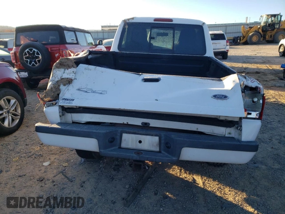 2004 Ford Ranger Edge Plus with VIN 1FTYR11U84PB61743, listed as a Copart auction lot 83383254 with 128,098 mi miles and Salvage Title. Bid and sale history available at DreamBid. Image 10.