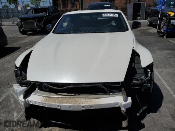 2016 Nissan 370Z with VIN JN1AZ4EH3GM935292, listed as a Copart auction lot 54071755 with 34,067 mi miles and Salvage Title. Bid and sale history available at carsss.com. Image 5.