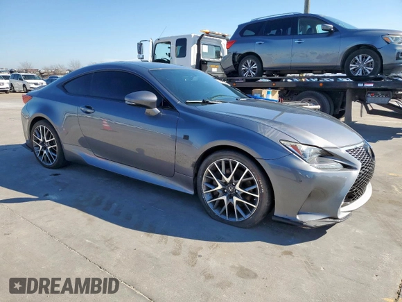 2016 Lexus RC 350 F Sport z VIN JTHHE5BC9G5014242, wystawiony jako Copart lot #45671575 z przebiegiem 102 247 mil mil oraz Szkoda całkowita • Salvage title. Historia ofert i sprzedaży dostępna na DreamBid. Obrazek 4.