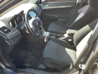 2010 Mitsubishi Lancer GTS with VIN JA32U8FW9AU024586, listed as a Copart auction lot 74710514 with 92,534 mi miles and Salvage Title. Bid and sale history available at DreamBid. Image 7.