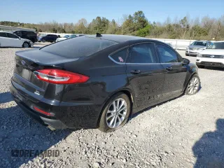 2019 Ford Fusion SE with VIN 3FA6P0HD8KR146510, listed as a Copart auction lot 50398765 with 128,283 mi miles and Salvage Title. Bid and sale history available at carsss.com. Image 3.
